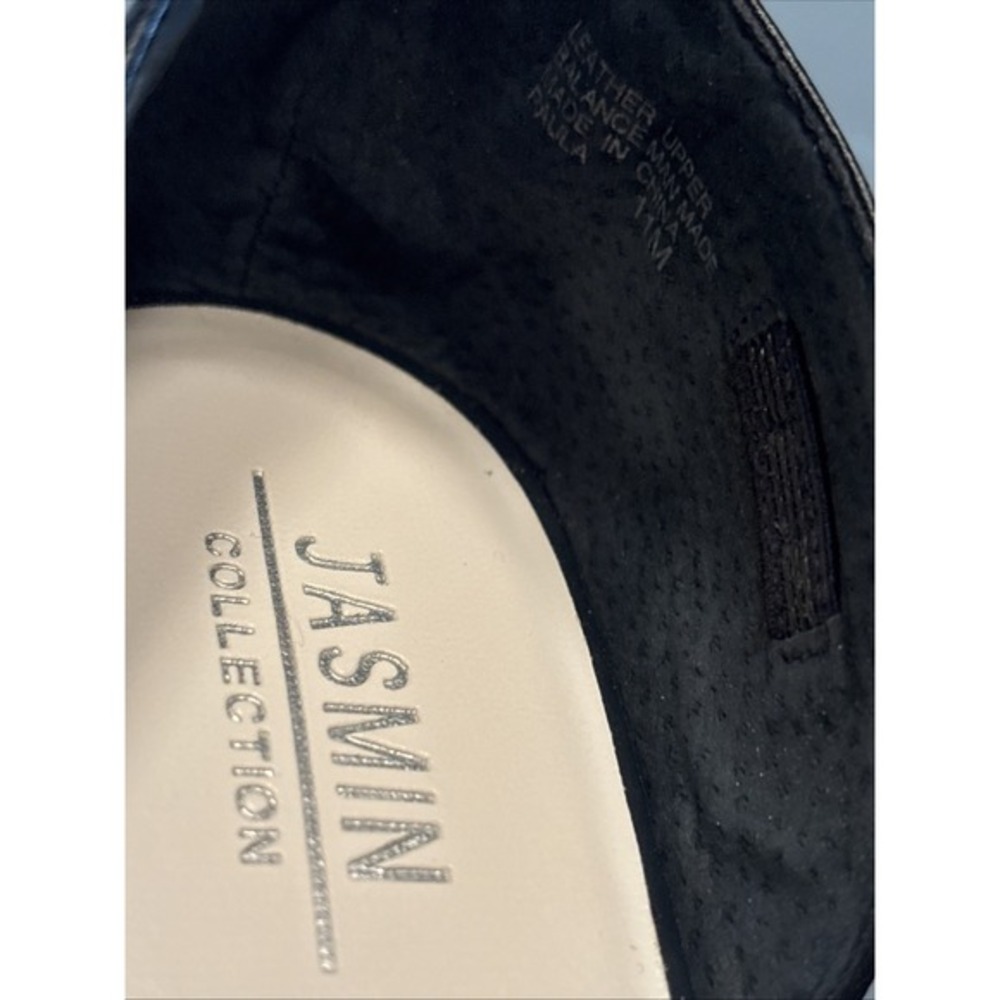 Jasmin American Flag Sandals Womens Slip On Loafer Size 11 NIB VTG Rare - Picture 4 of 6